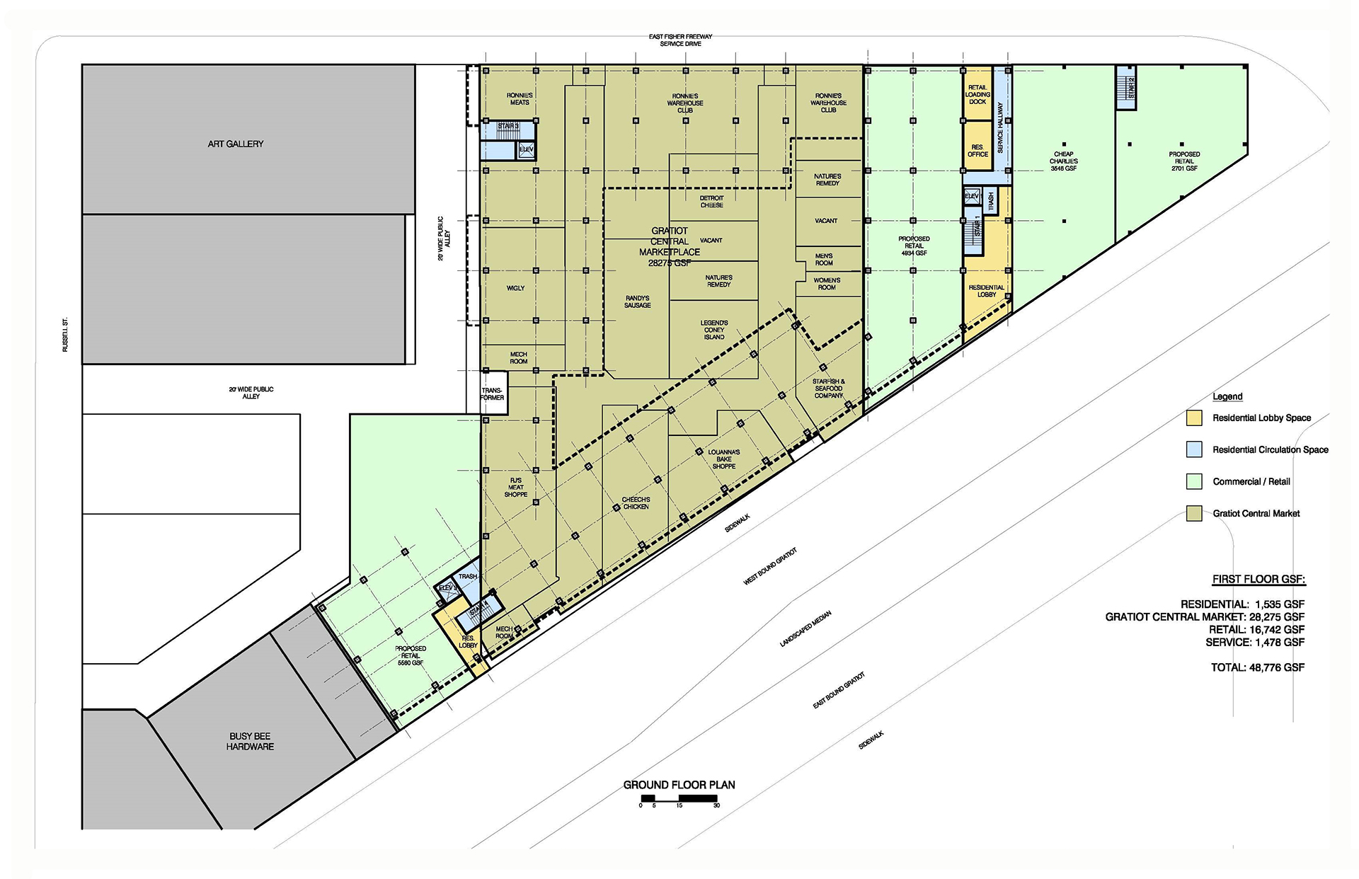 Gratiot Central Market Redevelopment Plan