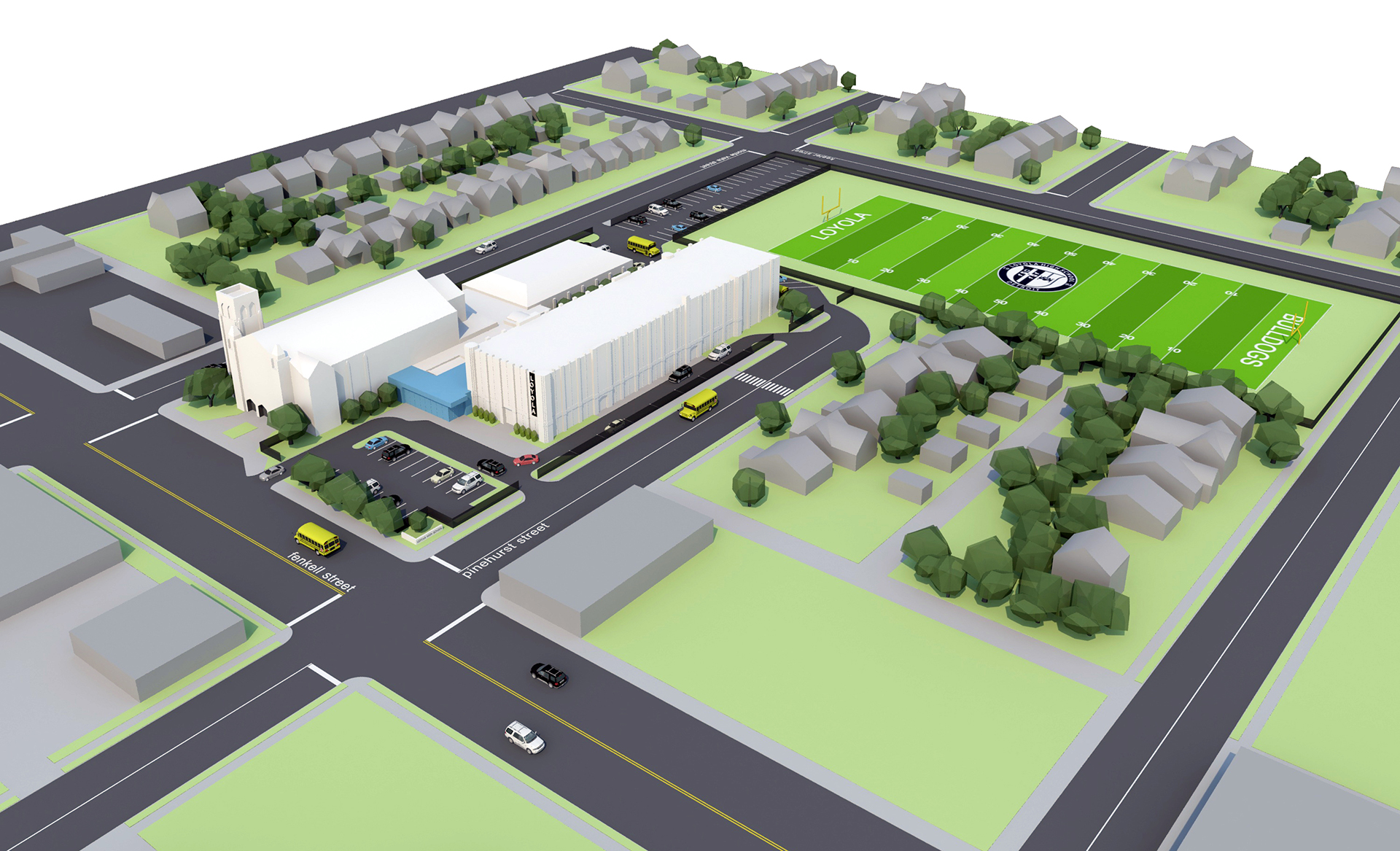 Loyola High School Campus Master Plan